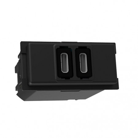 Механизм розетки Bticino K4191CC Living Now (K4191CC) черный Механизм розетки Bticino K4191CC Living Now (K4191CC) черный