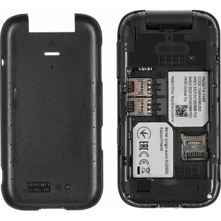 Мобильный телефон NOKIA 2660 TA-1469 DS (1GF011PPA1A01) Чёрный