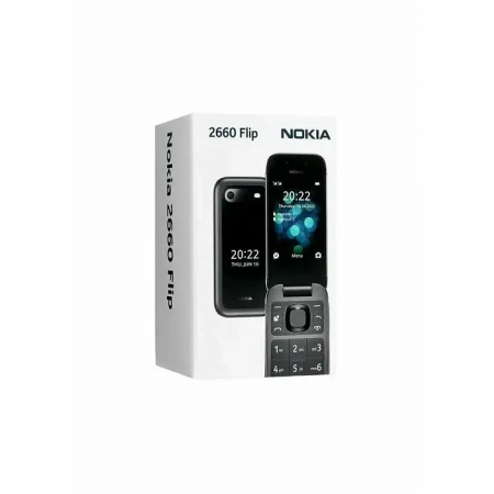 Мобильный телефон NOKIA 2660 TA-1469 DS (1GF011PPA1A01) Чёрный