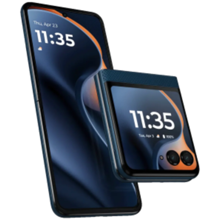 Смартфон Motorola Razr 60 8/256 ГБ синий (Gibraltar Sea blue)