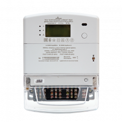 Счетчик электроэнергии Saiman ДАЛА СА4У-Э720 R TX IP П RS1 Д W (3x220/380V 5-7,5A) белый