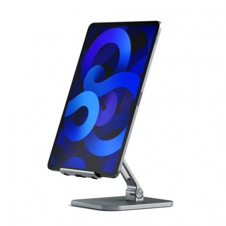 Держатель для планшета SATECHI Aluminum Desktop Stand for iPad (ST-ADSIM) серый