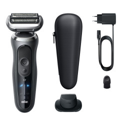 Электробритва Braun Series 72-G1200s серый