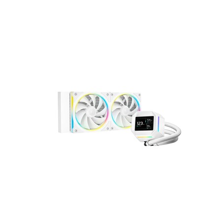 Система водяного охлаждения Deepcool LM240 WH (R-LM240-WHDMMC-1) белый