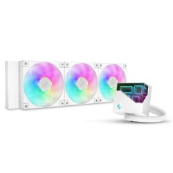 Система водяного охлаждения DeepCool LT360 WH ARGB (R-LT360-WHAMNC-G-1) белый