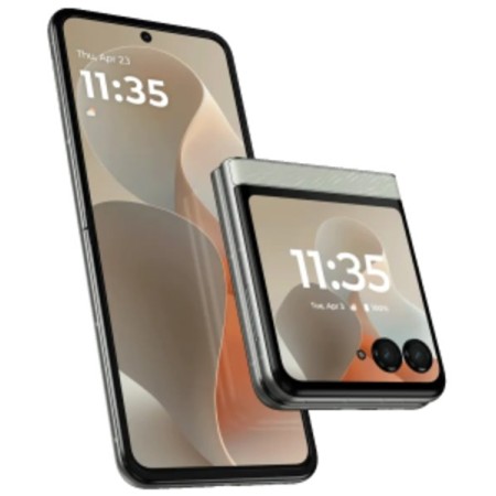 Смартфон Motorola Razr 60 8 ГБ/256 ГБ белый (Lightest Sky white)