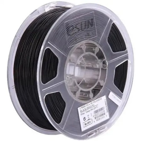 Пластик для 3D принтера eSUN Black/1.75mm/1kg/roll (PA-CF175B1TZ1) черный