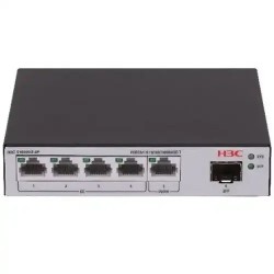 Коммутатор H3C S1600V2-6P-HPWR (LS-1600V2-6P-HPWR-GL) черный