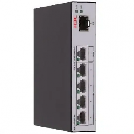 Коммутатор H3C LS-1600V2-6P-HPWR-GL черный