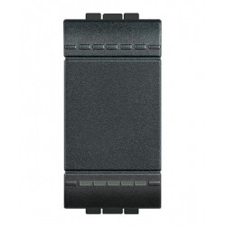 Выключатель с автоматическими клемами Legrand L4001A LivingLight (L4001A) антрацит