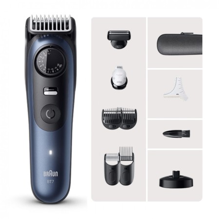 Триммер для бороды и усов Braun BT7540 черный