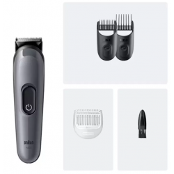 Триммер для бороды и волос Braun AIO3500 черный