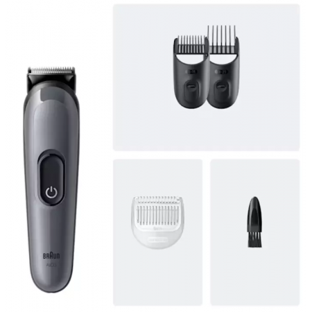 Триммер для бороды и волос Braun AIO3500 черный