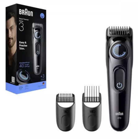 Триммер для бороды BRAUN BT 3520 BLK (BLU BOX CEEMEA) черный