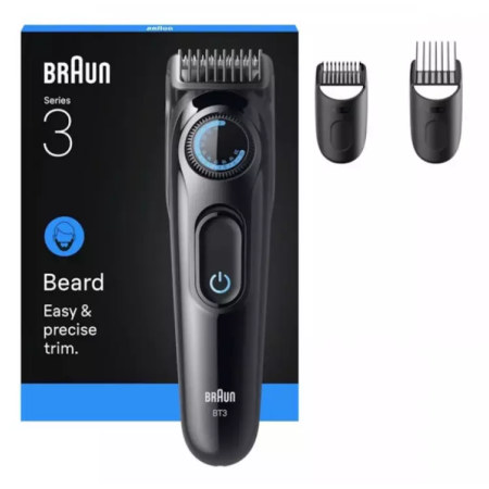 Триммер для бороды BRAUN BT 3520 BLK (BLU BOX CEEMEA) черный