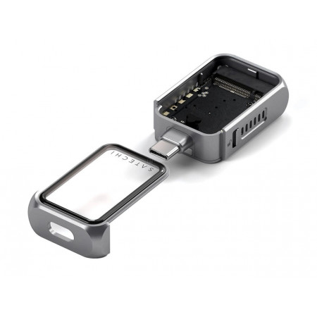 M.2 Внешний бокс Satechi Mini NVMe SSD Enclosure серый M.2 Внешний бокс Satechi Mini NVMe SSD Enclosure серый