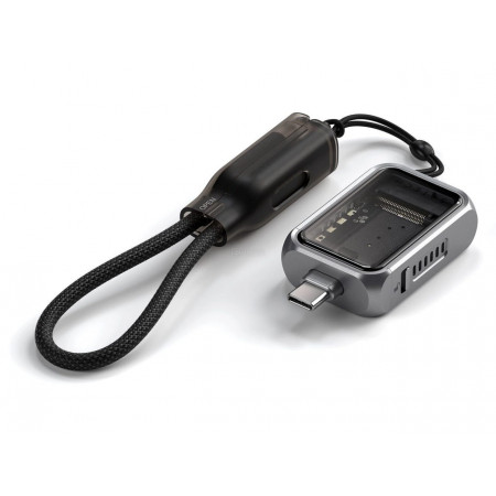 M.2 Внешний бокс Satechi Mini NVMe SSD Enclosure серый M.2 Внешний бокс Satechi Mini NVMe SSD Enclosure серый