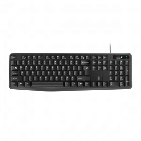 Клавиатура проводная Genius Smart KB-117S черный