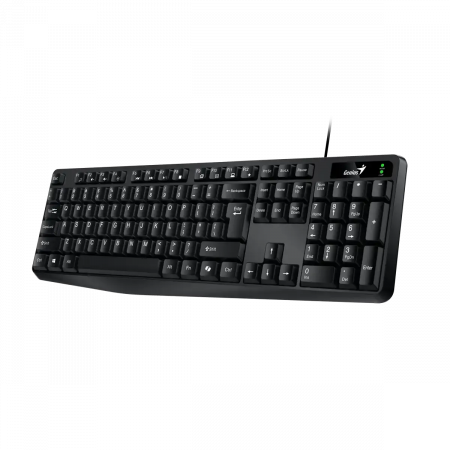 Клавиатура проводная Genius Smart KB-117S черный