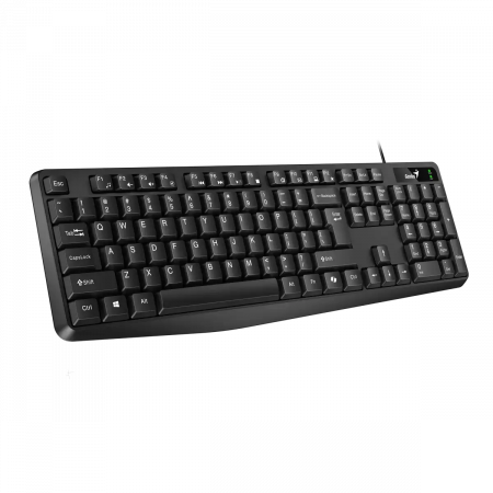 Клавиатура проводная Genius Smart KB-117S черный