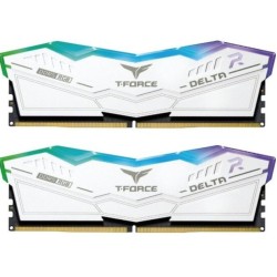 Оперативная память Team Group T-FORCE DELTA RGB (FF4D564G6000HC38ADC01) 64 ГБ белый