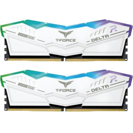Оперативная память TeamGroup T-FORCE DELTA RGB (FF4D564G6000HC38ADC01) 64 ГБ белый