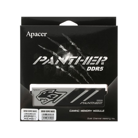 Оперативная память Apacer Panther (AH5U32G56C5227BAA-2) 32 ГБ черный