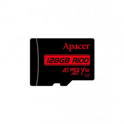 128 ГБ Карта памяти Apacer R100 microSDXC (AP128GMCSX10UB-RA) черный