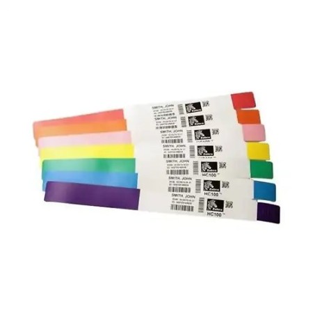 Браслет для принтера Zebra 25 х 279 взрослый 6x200=1200 RED (10006995-1K) красный