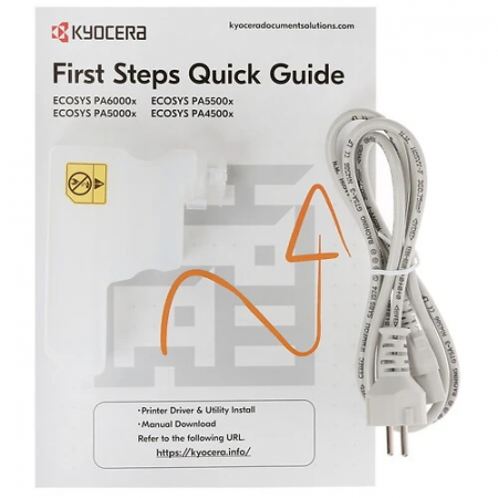 Принтер лазерный Kyocera ECOSYS PA5000x (1556590) белый (без картриджа)