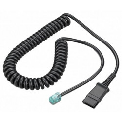 Кабель RJ-11-USB 2.0 (M) Plantronics PRACTICA QD CABLE AVAYA (88471-01) черный