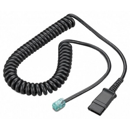 Кабель RJ-11-USB 2.0 (M) Plantronics PRACTICA QD CABLE AVAYA (88471-01) черный