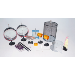 Учебный материал демонстрационный комплект по электростатике <electrostatics demo kit> белый