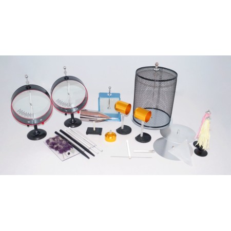 Учебный материал демонстрационный комплект по электростатике <electrostatics demo kit> белый