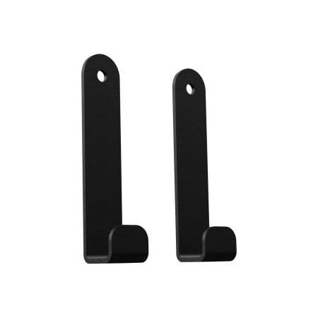 Набор 2-х настенных крючков Крючковски (36шт) черный