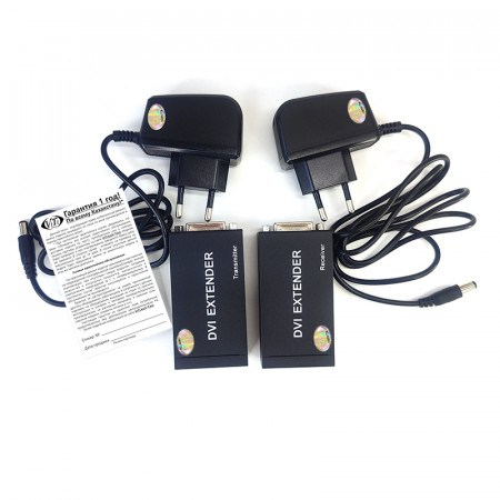 Видео удлинитель ViTi DVIEXT60 черный