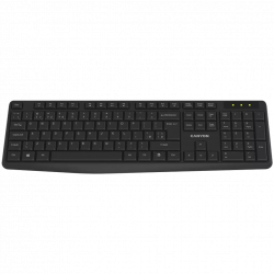 Клавиатура беспроводная Canyon KB-W01 (CNE-CKEYW01-RU) черный