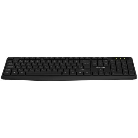 Клавиатура беспроводная Canyon KB-W01 (CNE-CKEYW01-RU) черный
