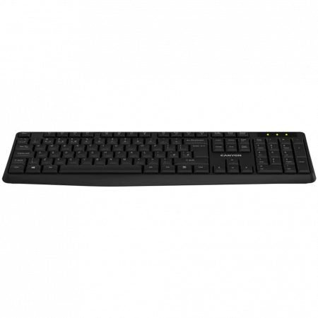 Клавиатура беспроводная Canyon KB-W01 (CNE-CKEYW01-RU) черный