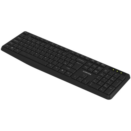 Клавиатура беспроводная Canyon KB-W01 (CNE-CKEYW01-RU) черный