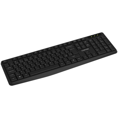 Клавиатура беспроводная Canyon KB-W01 (CNE-CKEYW01-RU) черный
