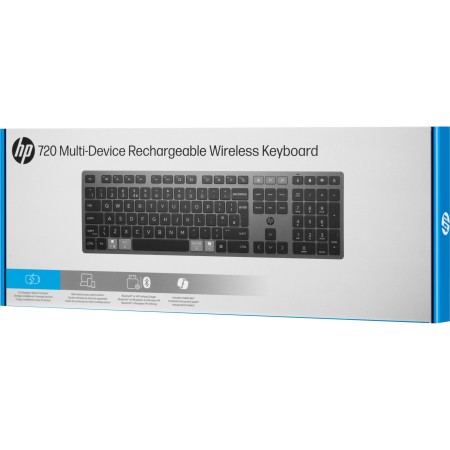 Клавиатура беспроводная HP 720 (9T5B1AA) черный