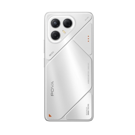 Смартфон TECNO POVA 7 5G (LJ7) 8/128 ГБ серебристый (Magic Silver)