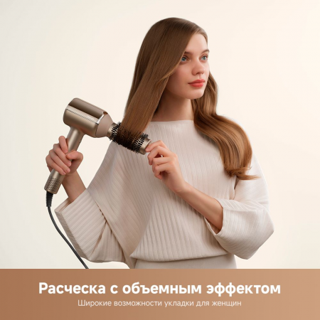 Фен Trouver Shine 20 High-Speed Hair Dryer-Gold (AMSH20-Gold) золотой