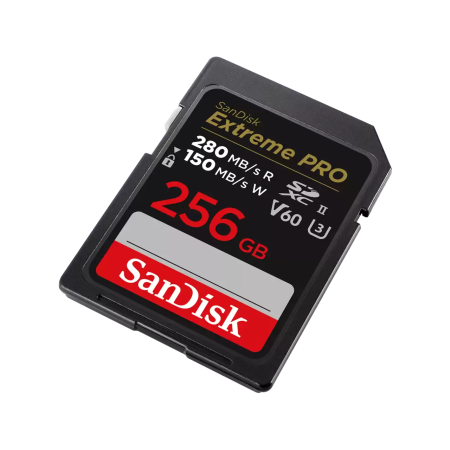 256 ГБ Карта памяти SanDisk Extreme Pro SDXC (SDSDXEP-256G-GN4IN) черный