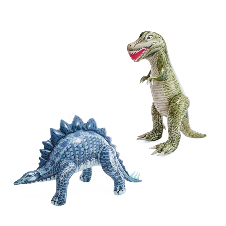 Надувная игрушка Динозавр (Jurassic Dino Pals), INTEX, 48593NP Зеленый + Синий