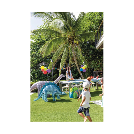 Надувная игрушка Динозавр (Jurassic Dino Pals), INTEX, 48593NP Зеленый + Синий