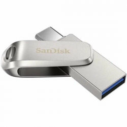 128 ГБ USB Флеш-накопитель SanDisk Ultra Dual Drive Luxe USB Type-C серебренный 128 ГБ USB Флеш-накопитель SanDisk Ultra Dual Drive Luxe USB Type-C серебренный