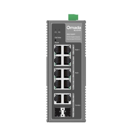 Коммутатор Tp-Link IES210GPP(UN) черный