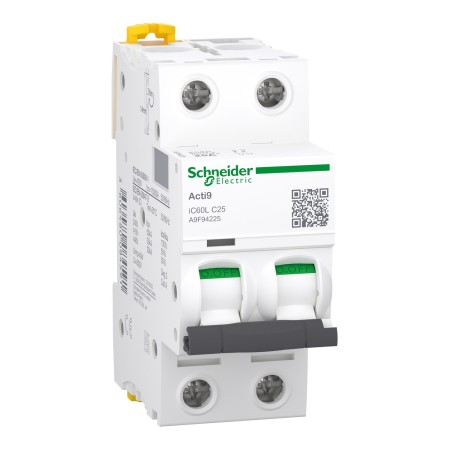 Автоматический выключатель Schneider Electric A9F94225 25 A белый